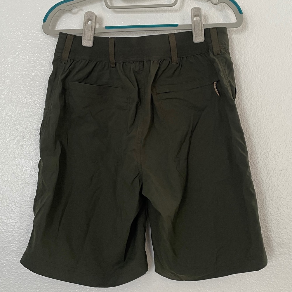 REI Co-op Sahara Hiking Shorts Army Green Womens Size 4 Outdoor Trail Shorts - Picture 2 of 3